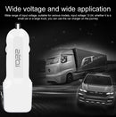 ZEQI ZE-C88 5V 3A Dual USB Ports Socket Cigarette Lighter Splitter Car Charger