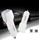 ZEQI ZE-C88 5V 3A Dual USB Ports Socket Cigarette Lighter Splitter Car Charger