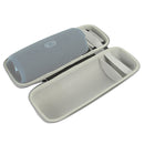 EVA Outdoor Bluetooth Speaker Storage Box with Shoulder Strap & Carabiner For JBL Charge 5(Grey)