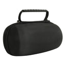 EVA Portable Bluetooth Speaker Storage Box with Shoulder Strap & Carabiner For JBL Charge 5 (Black)