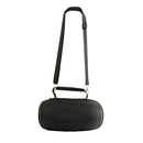 EVA Portable Bluetooth Speaker Storage Box with Shoulder Strap & Carabiner For JBL Charge 5 (Black)