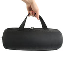 EVA Portable Speaker Storage Box Protective Cover with Shoulder Strap & Carabiner For JBL Charge 5 (Black)