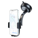 USAMS ZJ063 Car Center Console Retractable Phone Holder for 4.7-7.2 inch Mobile Phones (Black)