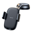 USAMS ZJ063 Car Center Console Retractable Phone Holder for 4.7-7.2 inch Mobile Phones (Black)