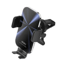 WIWU CH-307 15W Car Mobile Phone Fast Charging Wireless Charger Holder (Black)