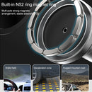 12PRO 15W Aluminum Alloy MagSafe Magnetic Car Wireless Charger Mobile Phone Holder for iPhone 12 Series(Silver)