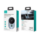 USAMS US-CD170 15W Air Outlet Magnetic Wireless Charging Car Phone Holder Bracket