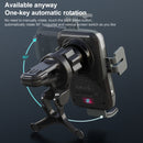MOMAX CM18D Q.MOUNT SMART5 Infrared Induction Rotating Wireless Charging Car Holder