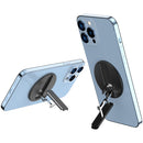 R-JUST HZ17 W-type Magnetic Mobile Phone Holder for iPhone 12 / 13 Series(Black)