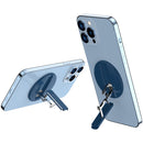R-JUST HZ17 W-type Magnetic Mobile Phone Holder for iPhone 12 / 13 Series(Blue)