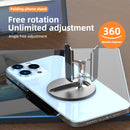 R-JUST HZ17 W-type Magnetic Mobile Phone Holder for iPhone 12 / 13 Series(Black)