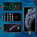 Micro + Dual 8 Pin + Type-C / USB-C 4 In 1 Multi-function Fast Charging Cable, Length: 1.2m