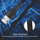 Micro + Dual 8 Pin + Type-C / USB-C 4 In 1 Multi-function Fast Charging Cable, Length: 1.2m