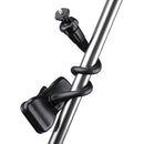 Flexible Arm Desktop Rod Action Camera Phone Holder Stand(Black)