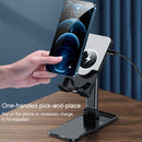 LK021 15W MagSafe Folding Wireless Charger Phone Holder(White)