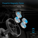 CaseMe Universal Stand Paste Type 360 Degree Rotation Magnetic Car Mount Phone Holder, For iPhone, Galaxy, Sony, Lenovo, HTC, Huawei, and other Smartphones(Red)