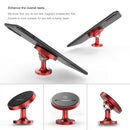 CaseMe Universal Stand Paste Type 360 Degree Rotation Magnetic Car Mount Phone Holder, For iPhone, Galaxy, Sony, Lenovo, HTC, Huawei, and other Smartphones(Red)