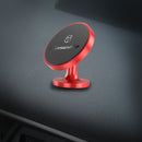 CaseMe Universal Stand Paste Type 360 Degree Rotation Magnetic Car Mount Phone Holder, For iPhone, Galaxy, Sony, Lenovo, HTC, Huawei, and other Smartphones(Red)