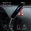 CaseMe Universal Stand Paste Type 360 Degree Rotation Magnetic Car Mount Phone Holder, For iPhone, Galaxy, Sony, Lenovo, HTC, Huawei, and other Smartphones(Red)