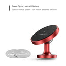 CaseMe Universal Stand Paste Type 360 Degree Rotation Magnetic Car Mount Phone Holder, For iPhone, Galaxy, Sony, Lenovo, HTC, Huawei, and other Smartphones(Red)