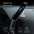 CaseMe Universal Stand Paste Type 360 Degree Rotation Magnetic Car Mount Phone Holder, For iPhone, Galaxy, Sony, Lenovo, HTC, Huawei, and other Smartphones(Silver)