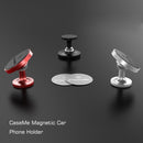 CaseMe Universal Stand Paste Type 360 Degree Rotation Magnetic Car Mount Phone Holder, For iPhone, Galaxy, Sony, Lenovo, HTC, Huawei, and other Smartphones(Red)