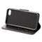 For iPhone 8 & 7 Pressed Flowers Horizontal Flip Leather Case with Holder & Card Slots & Wallet(Black)