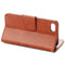 For iPhone 8 & 7 Pressed Flowers Horizontal Flip Leather Case with Holder & Card Slots & Wallet(Brown)