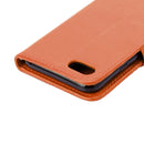 For iPhone 8 & 7 Pressed Flowers Horizontal Flip Leather Case with Holder & Card Slots & Wallet(Brown)