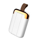 Luggage-shaped Retractable Folding Desktop Stand for Mobile Phones and Tablets Under 13 inch (White)