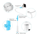 UBN-48 Extended Version Rotatable and Detachable Lazy Desktop Bedside Stand Mobile Phone Stand, Height: 130cm (Blue)