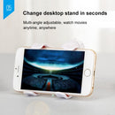 UBN-48 Extended Version Rotatable and Detachable Lazy Desktop Bedside Stand Mobile Phone Stand, Height: 130cm (Blue)
