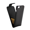 For iPhone 8 & 7 Ordinary Texture Vertical Flip Leather Case with Card Slot (Black)