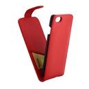 For iPhone 8 & 7 Ordinary Texture Vertical Flip Leather Case with Card Slot (Red)