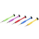 JIAFA JF-609-0.6Y Tri-point 0.6 Repair Screwdriver for iPhone X/ 8/ 8P/ 7/ 7P & Apple Watch(Gold)