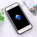 GOOSPERY JELLY CASE for iPhone 8 & 7 TPU Glitter Powder Drop-proof Protective Back Cover Case (Black)