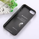 GOOSPERY JELLY CASE for iPhone 8 & 7 TPU Glitter Powder Drop-proof Protective Back Cover Case (Black)