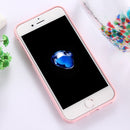 GOOSPERY JELLY CASE for iPhone 8 & 7 TPU Glitter Powder Drop-proof Protective Back Cover Case (Pink)