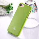 GOOSPERY JELLY CASE for iPhone 8 & 7 TPU Glitter Powder Drop-proof Protective Back Cover Case (Green)