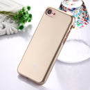 GOOSPERY JELLY CASE for iPhone 8 & 7 TPU Glitter Powder Drop-proof Protective Back Cover Case (Gold)