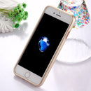 GOOSPERY JELLY CASE for iPhone 8 & 7 TPU Glitter Powder Drop-proof Protective Back Cover Case (Gold)