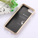 GOOSPERY JELLY CASE for iPhone 8 & 7 TPU Glitter Powder Drop-proof Protective Back Cover Case (Gold)