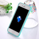 GOOSPERY JELLY CASE for iPhone 8 & 7 TPU Glitter Powder Drop-proof Protective Back Cover Case (Mint Green)