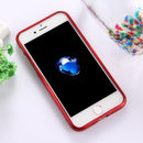 GOOSPERY JELLY CASE for iPhone 8 & 7 TPU Glitter Powder Drop-proof Protective Back Cover Case (Red)