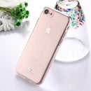 GOOSPERY JELLY CASE for iPhone 8 & 7 TPU Glitter Powder Drop-proof Protective Back Cover Case (Transparent)