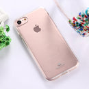 GOOSPERY JELLY CASE for iPhone 8 & 7 TPU Glitter Powder Drop-proof Protective Back Cover Case (Transparent)