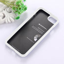 GOOSPERY JELLY CASE for iPhone 8 & 7 TPU Glitter Powder Drop-proof Protective Back Cover Case (White)