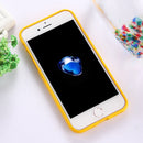GOOSPERY JELLY CASE for iPhone 8 & 7 TPU Glitter Powder Drop-proof Protective Back Cover Case (Yellow)