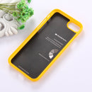GOOSPERY JELLY CASE for iPhone 8 & 7 TPU Glitter Powder Drop-proof Protective Back Cover Case (Yellow)