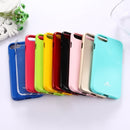 GOOSPERY JELLY CASE for iPhone 8 & 7 TPU Glitter Powder Drop-proof Protective Back Cover Case (Transparent)